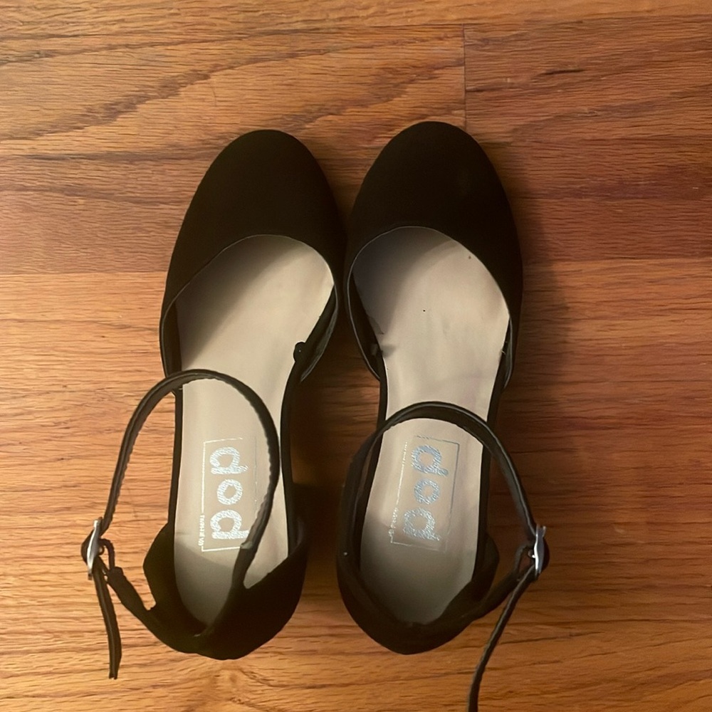 Black heels